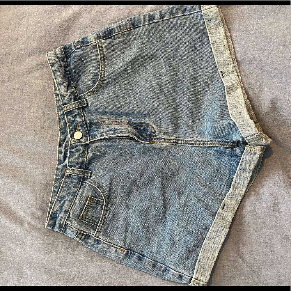SHEIN denim shorts